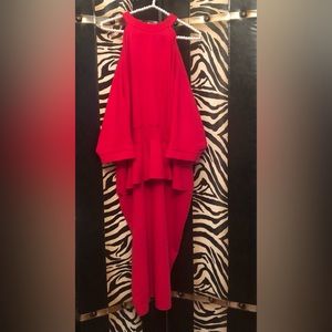 Boohoo, size 16 red dress!